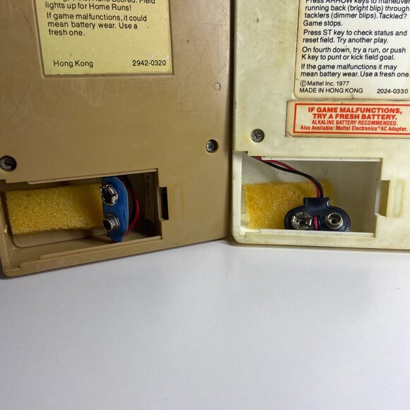 Mattel Electronics Football & Baseball Handheld Classic Game - Picture 8 of 8